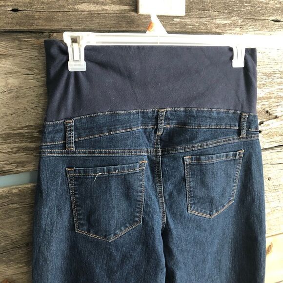 Thyme maternity size large dark wash jeans - Picture 4 of 6